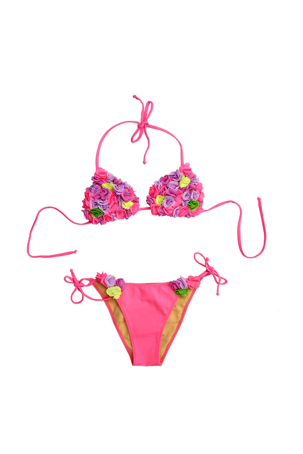 Red Beach Bikini Set